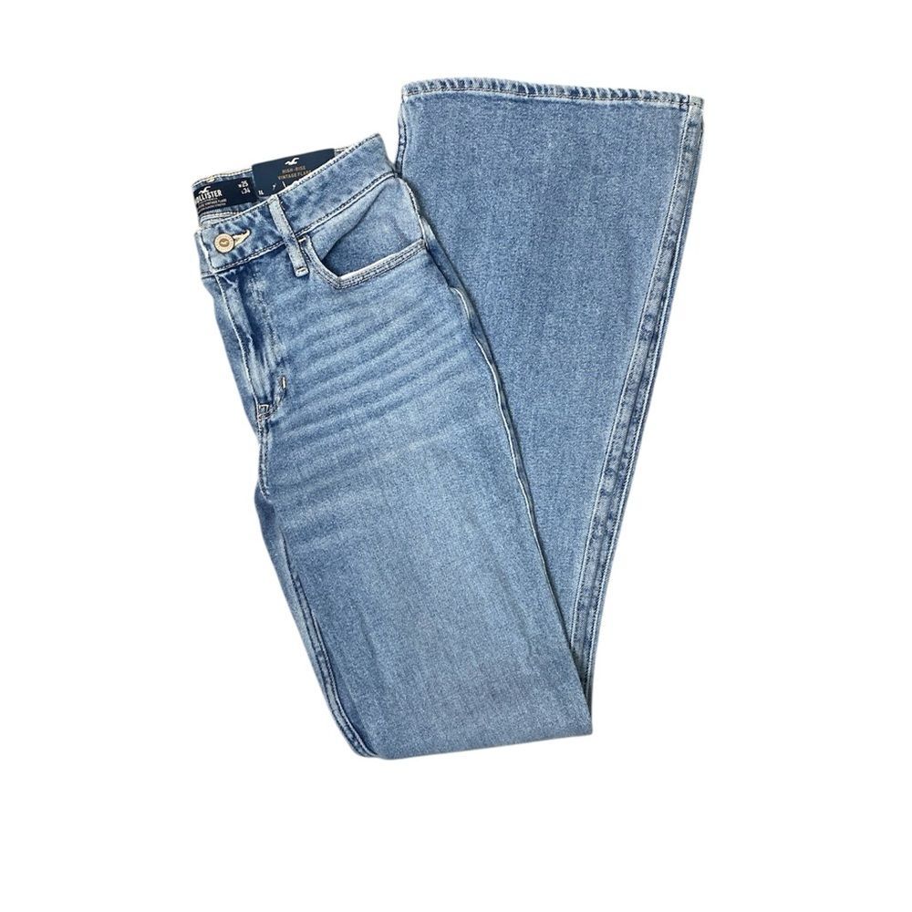NWT High-Rise Vintage Flare Jeans | Y2K | Light Wash | Women's Size 1Long